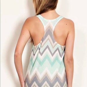 T-back tank.